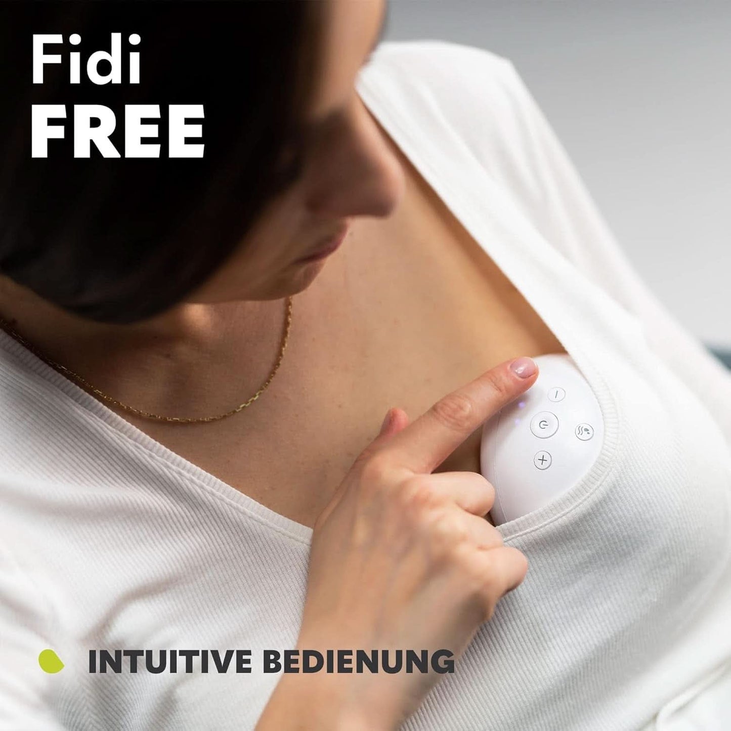 Elektrische borstkolf LIONELO Fidi Free 2, massagemodus, 5 intensiteitsniveaus Accessoires Voeding en borstvoeding Bebe Naty Shop