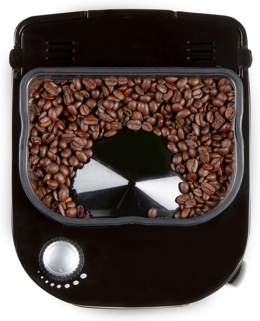 DOMO DO721K Espressomachine "Grind and Brew" - Bean-to-Cup-functie - LCD-display - Voor gemalen koffie of hele bonen - 1,5 L