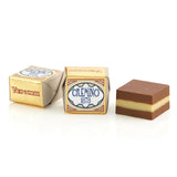 Venchi - Cremini 1878 - Drielaagse chocolade met gianduja met melk en amandelspijs, "Piemontese Hazelnoten BGA", 1 kg, glutenvrij, zonder kleurstoffen en zonder bewaarmiddelen