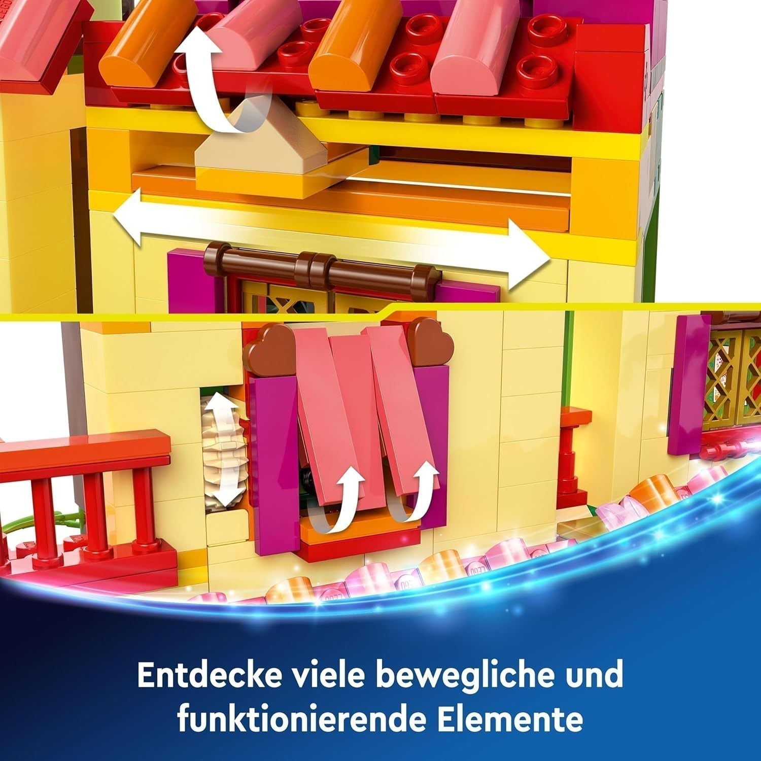 LEGO Ç€ Disney Encanto Magisch Huis van Madrigalen Kinderpoppenhuis met Mirabel Speelfiguur Bouwspeelgoed voor meisjes en jongens vanaf 7 jaar 43245 Bouwsets Besuche in LEGO-Store