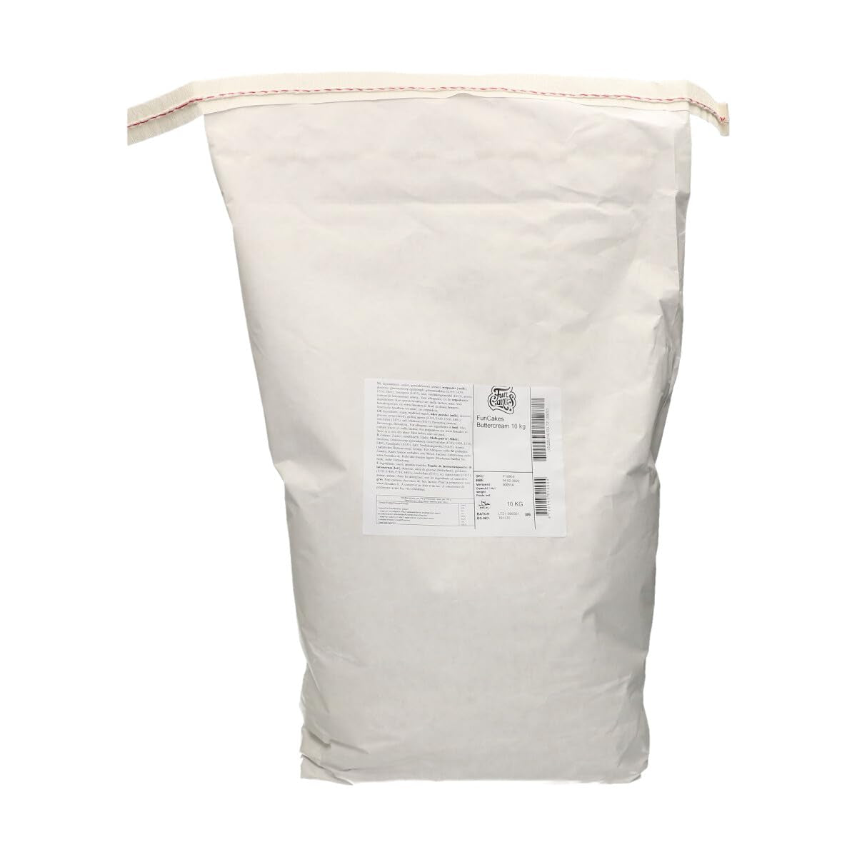 Funcakes Mix voor Botercreme: Einfach Zu Berübenen, Cremig, Perfekt Zum Dekorieren, Abdecken Und Füllen Von Kuchen, Belag Auf Cupcakes, Halal., 1 Kg Mix voor bakken en koken Naty Shop 10 Kg Botercreme