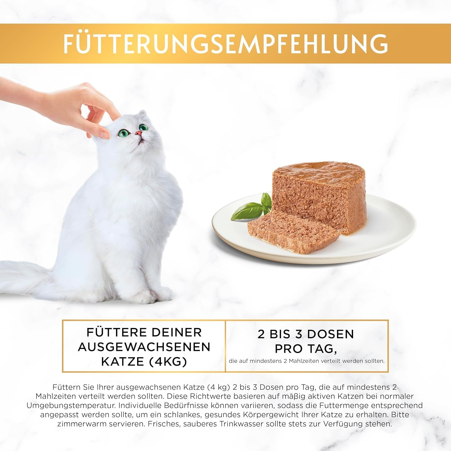 Gourmet Gold Fine Paste Katzenfutter nass, met Huhn, 12er-pakket (12 x 85 g)