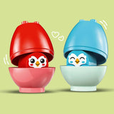 LEGO DUPLO boom om te balanceren en te stapelen, ontwikkelingsspeelgoed, bouwset voor kinderen vanaf 18 maanden, creatief speelgoed voor kinderen, educatief speelgoed met 2 speelgoedvogels 10440 Bouwsets Besuche den LEGO-Store