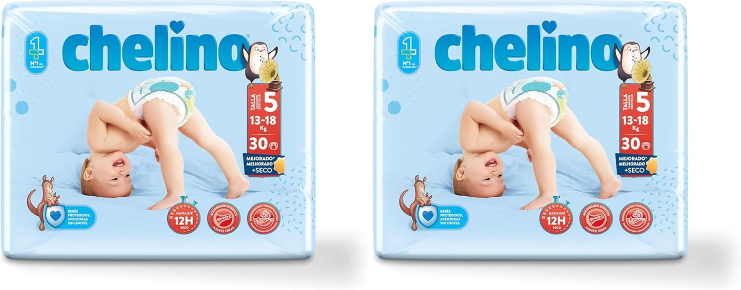 Luiers Indas Fashion & Love, Junior T 5 voor 13-18 kg, (30 stuks)