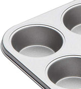 Kitchen Craft Muffin-bakplaat, antiaanbaklaag, biedt plaats aan 12 muffins, 35 cm x 27 cm Naty Shop bakpannen en dienbladen