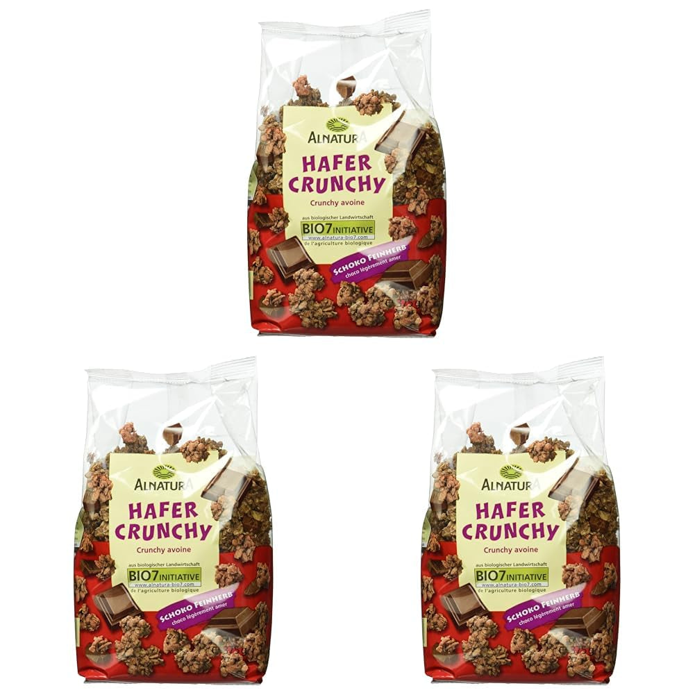 Krokante haverkoekjes met biologische chocolade, 375g