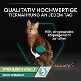 Pro Plan nat gesteriliseerd voer voor volwassen katten met kuikens, verpakking van 26 (26 x 85 g)