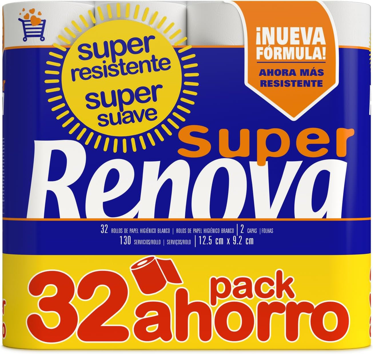 Toiletpapier Renova Super Blanco, 32 rollen