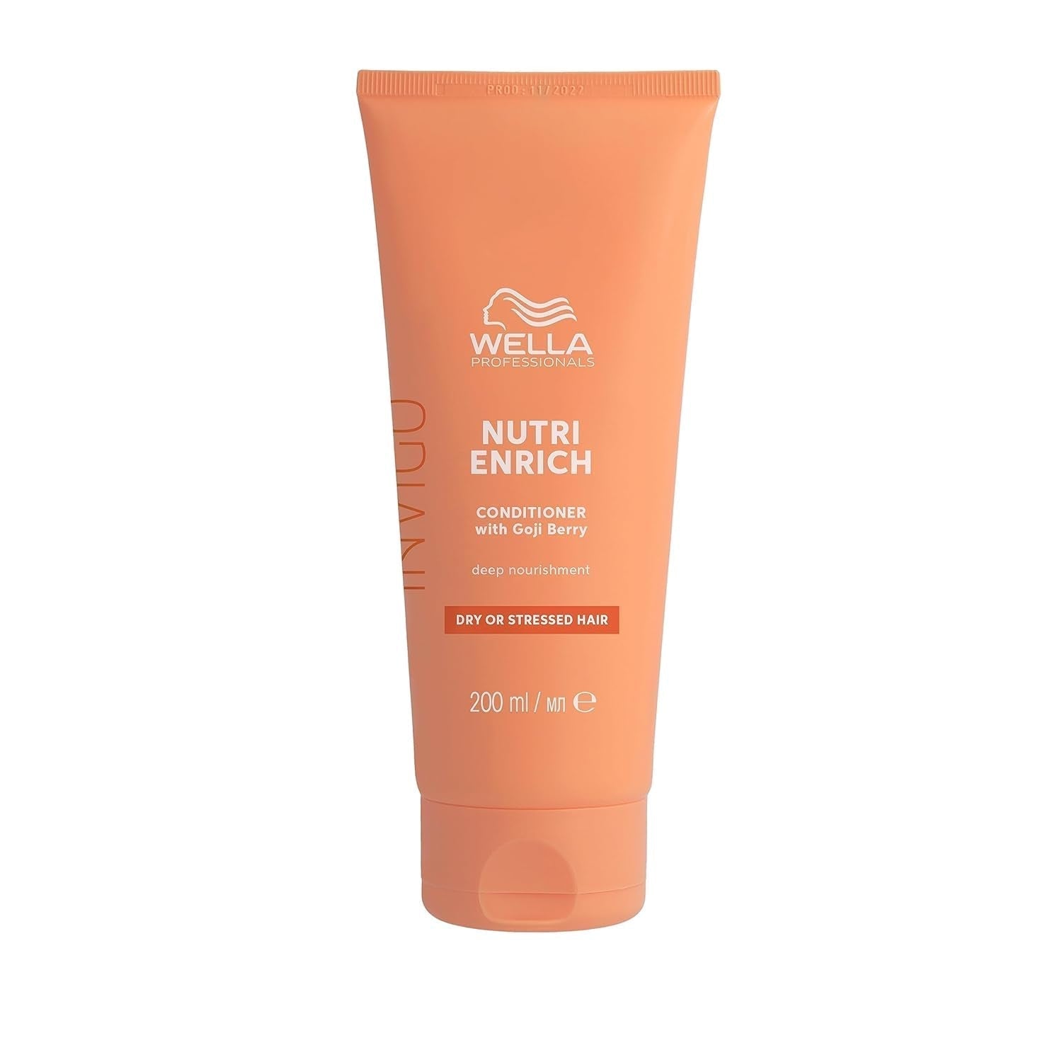 Wella Professionals Invigo Nutri Enrich - hydraterende verzorging voor beschadigd haar - conditioner, masker en conditioner met vitamine E, panthenol en amandelen - tegen kroezen en voor levendige krullen Haarmasker Naty Shop Conditioner 200ml