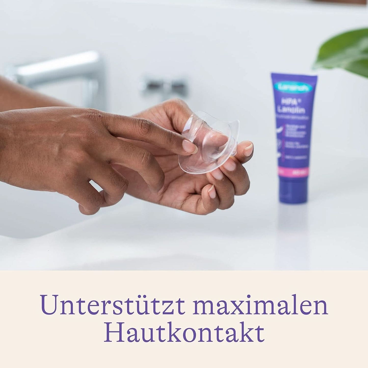 Lansinoh Stillhütchen 24 mm (Größe 2), 2 Stück Inkl. Opbergdoos - Angenehmes Tragegefühl - Trotz Anlegeschwierigkeiten Weiter Stillen Accessoires Voeding en borstvoeding Bebe Naty Shop
