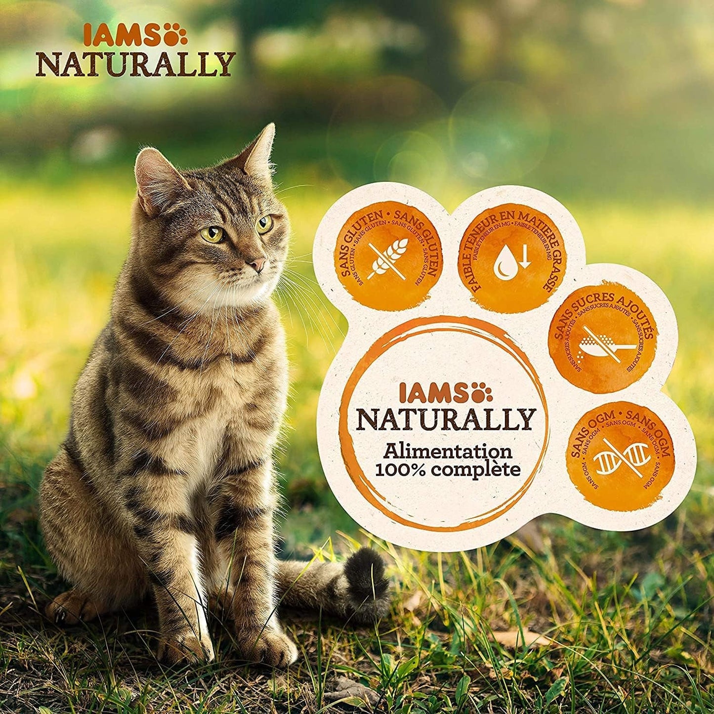 IAMS Natuurlijk natvoer voor katten in saus - Hoogwaardig natvoer met vis voor volwassen katten, Sea Collection, 12 x 85 g