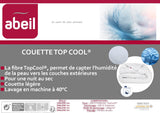 Abeil 1388 Dekbed Topcool, dun, vochtregelaar, wit, 240 X 260 Cm Dekbedden en dekbedden Naty Shop