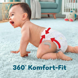 Pampers Premium Protection Pants Größe 6, 78 Windeln, 13kg-19kg, Mit 360° Fitform, 2x gebreide bundels voor Komfort & Schutz + 10 Stück Pampers Aqua Baby-Weuchttücher enthalten
