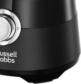 Russell Hobbs Standmixer [1.5L Glasbehälter] Matt Schwarz (Starker 0.9PS Motor, Impuls-/Ice-Crush-Funktion, Edelstahlmesser, Bpa-Frei Mixer, Elektrischer Zerkleinerer, Smoothie-Maker) 24722-56 Keuken Naty Shop