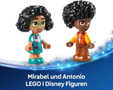 LEGO Ç€ Disney Encanto Mini House, bouwspeelgoed voor meisjes vanaf 5 jaar, fantasiespeelgoed en bouwset met Mirabel en Antonio Mini Dolls, een Capibara figuur en sleutel 43261 Bouwsets Besuche den LEGO-Store