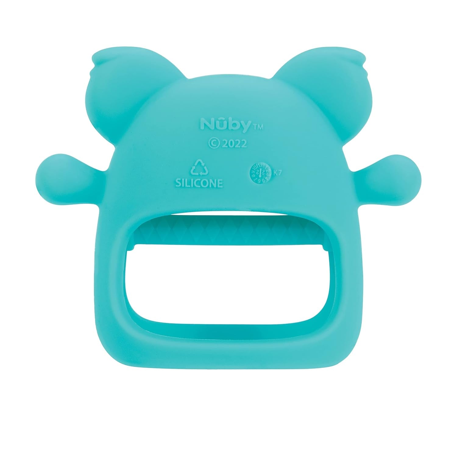 Nuby - Siliconen tandhandschoen, BPA-vrij, Blue Koala, vanaf 3 maanden