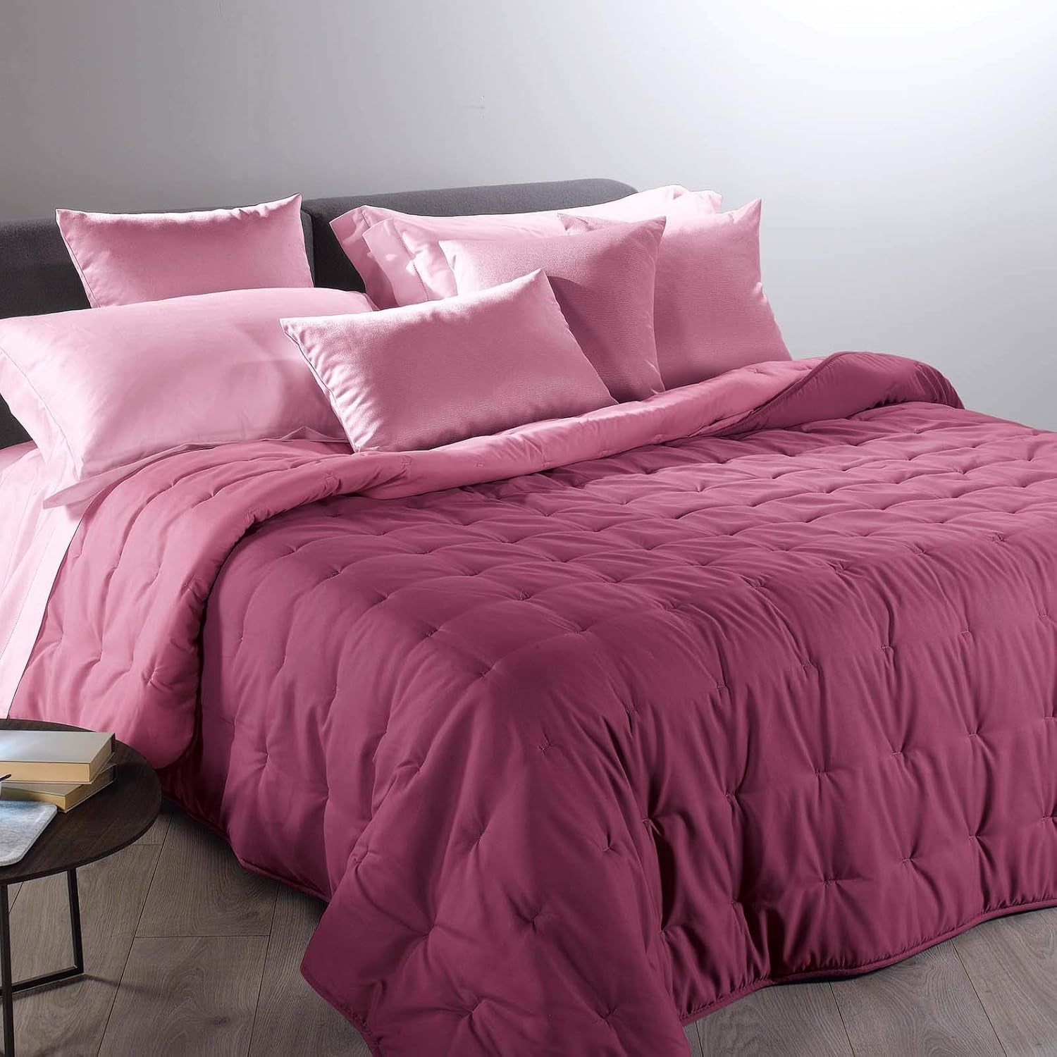 Caleffi - Calduccia My Colour Unicoloured Bordeaux Dekbedden en dekbedden Naty Shop Standaard titel