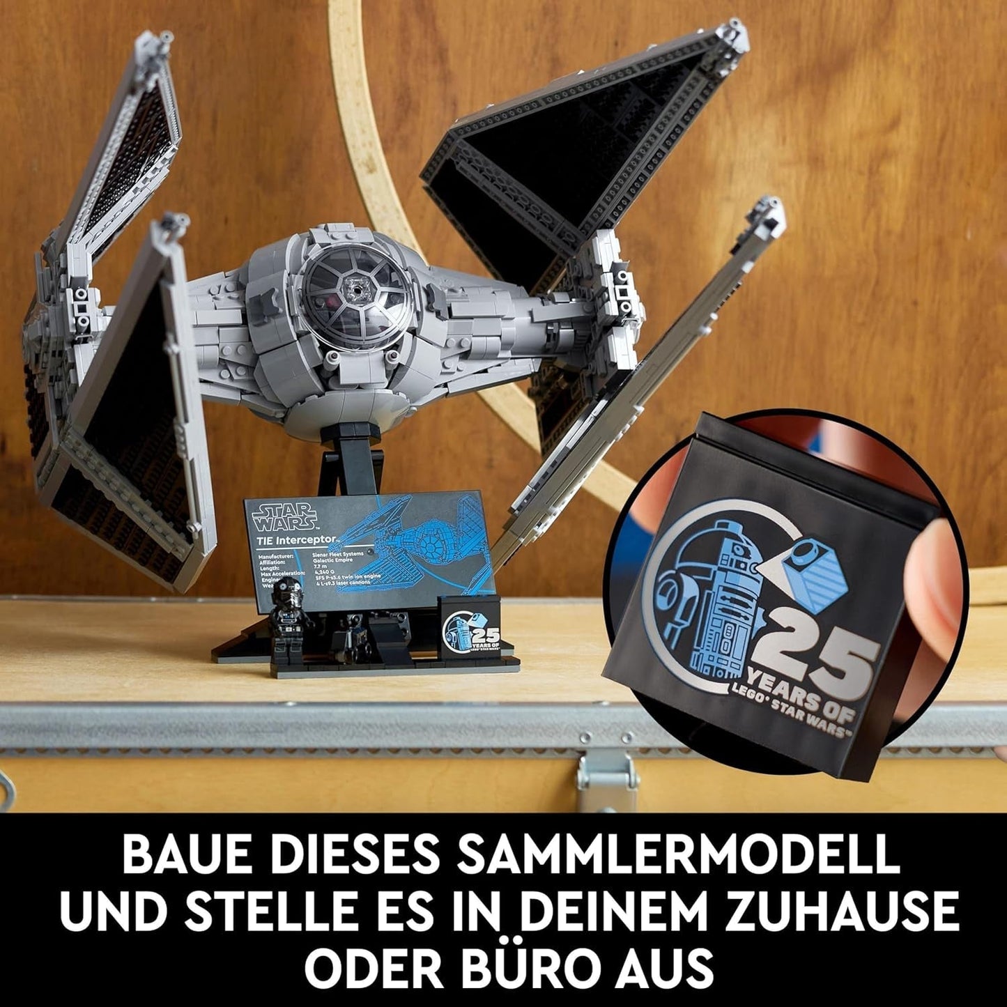 LEGO Star Wars Tie Interceptor Ultimate Collector Series Creatieve bouwset voor volwassenen Starfighter Baksteenmodel Fancadeau Verzamelbare Ucs-set 75382 Bouwsets Bekijk de LEGO-Store