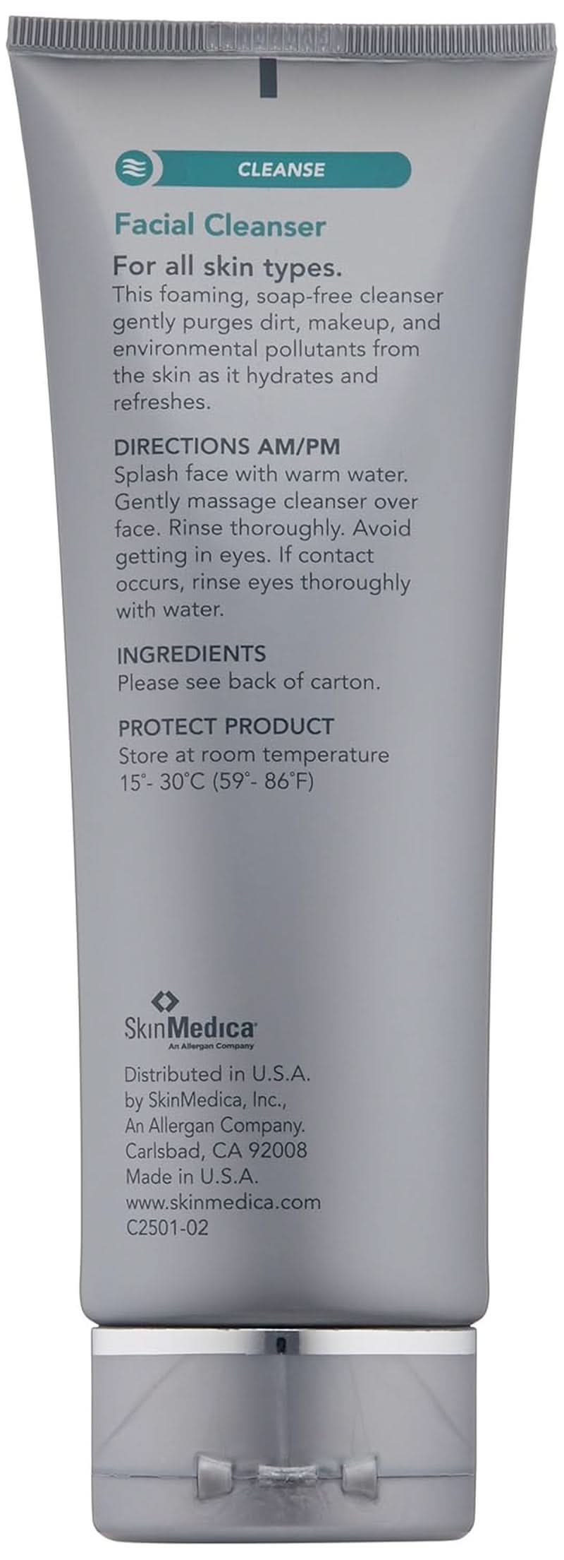 SkinMedica Facial Cleanser - reinigingsschuim voor de normale of droge huid en perfect als Naty Shop-reiniger