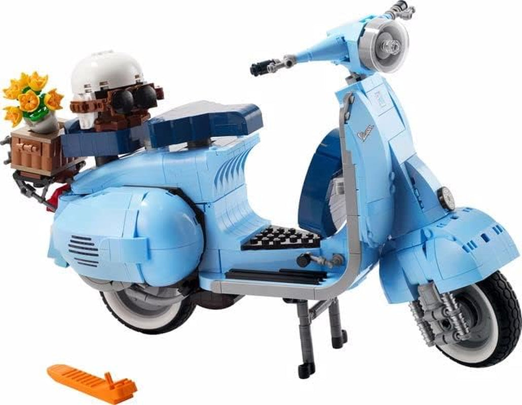 LEGO Icons Vespa 125, bouwbaar motormodel, vintage Italiaanse scooter, modelbouwset voor volwassenen, tentoonstellingsstuk als kamerdecor, cadeaus voor dames en heren 10298 Bouwsets Besuche in LEGO-Store