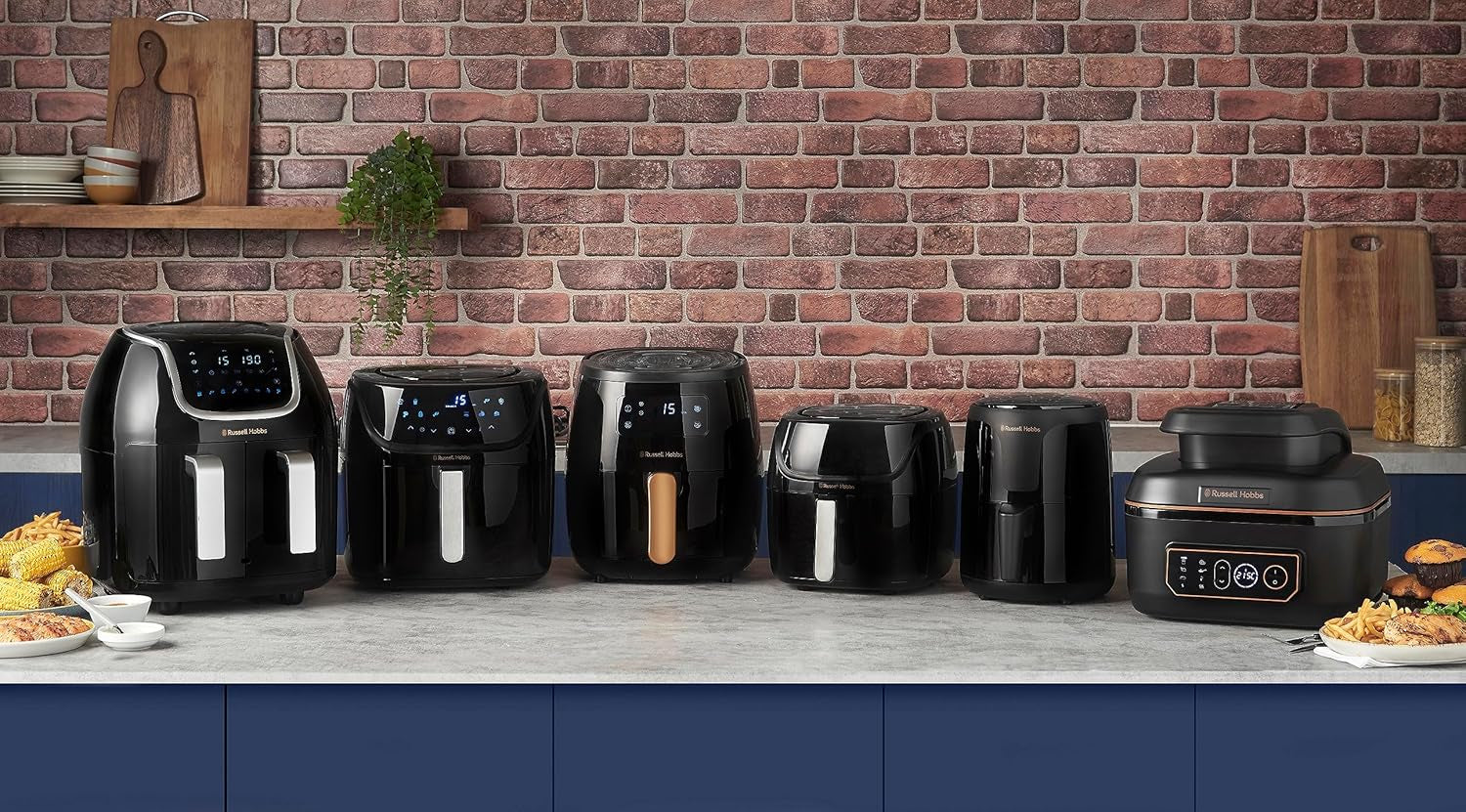 Russell Hobbs Air Fryer L 4L Rapid Airfryer, 7 kookfuncties, 10 programma's Huishoudelijke apparaten Naty Shop