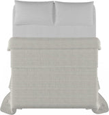 Zomerdekbed Satin Stripes, polyester, crème, 260X250 Cm Dekbedden en dekbedden Naty Shop