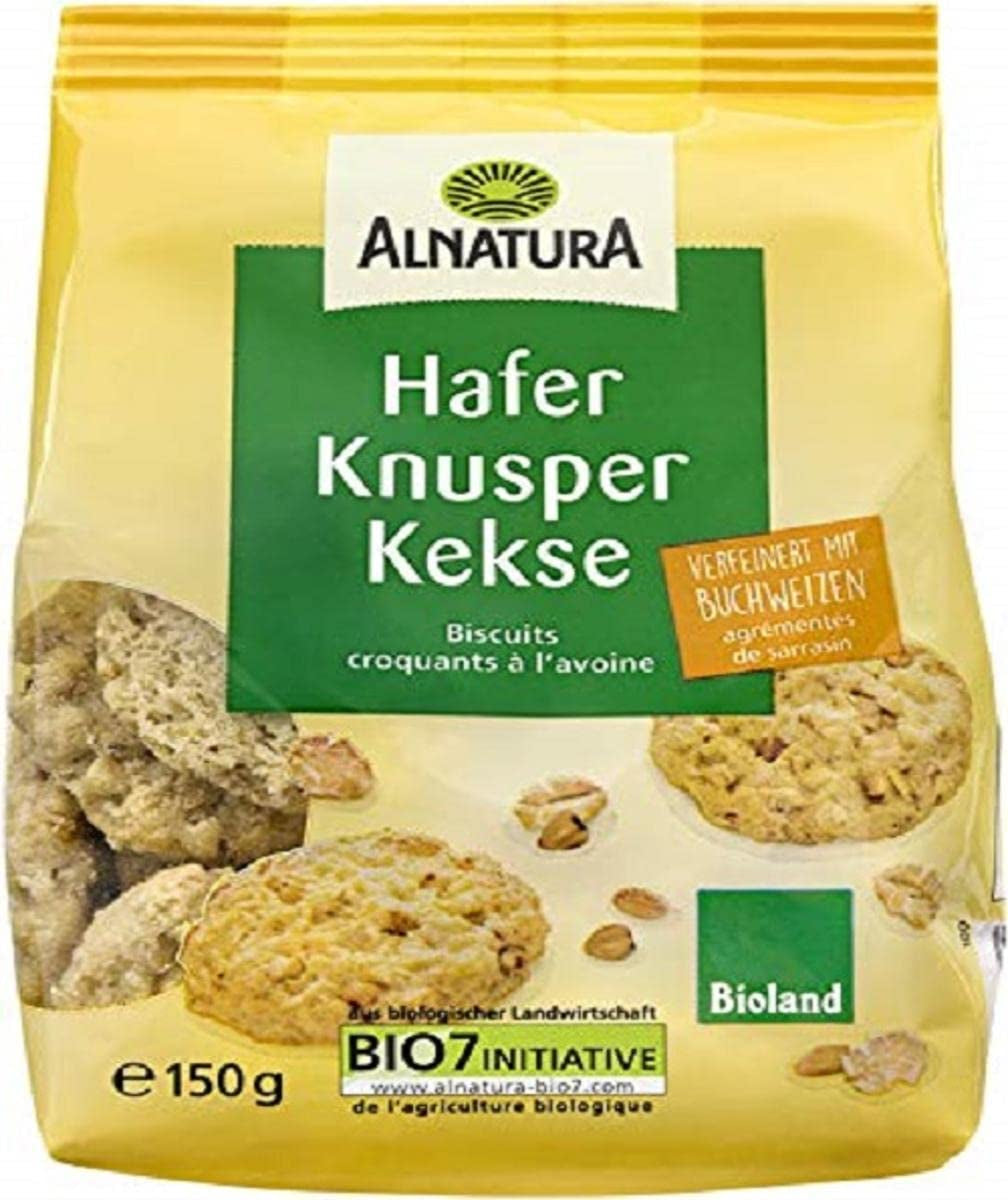 Krokante koekjes met haver, 150 g
