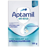 Aptamil Anti-Reflux - Volledige formule vanaf de geboorte Dieetmanagement Braken en oprispingen Babyvoeding Melkpoeder 6 x 135 g