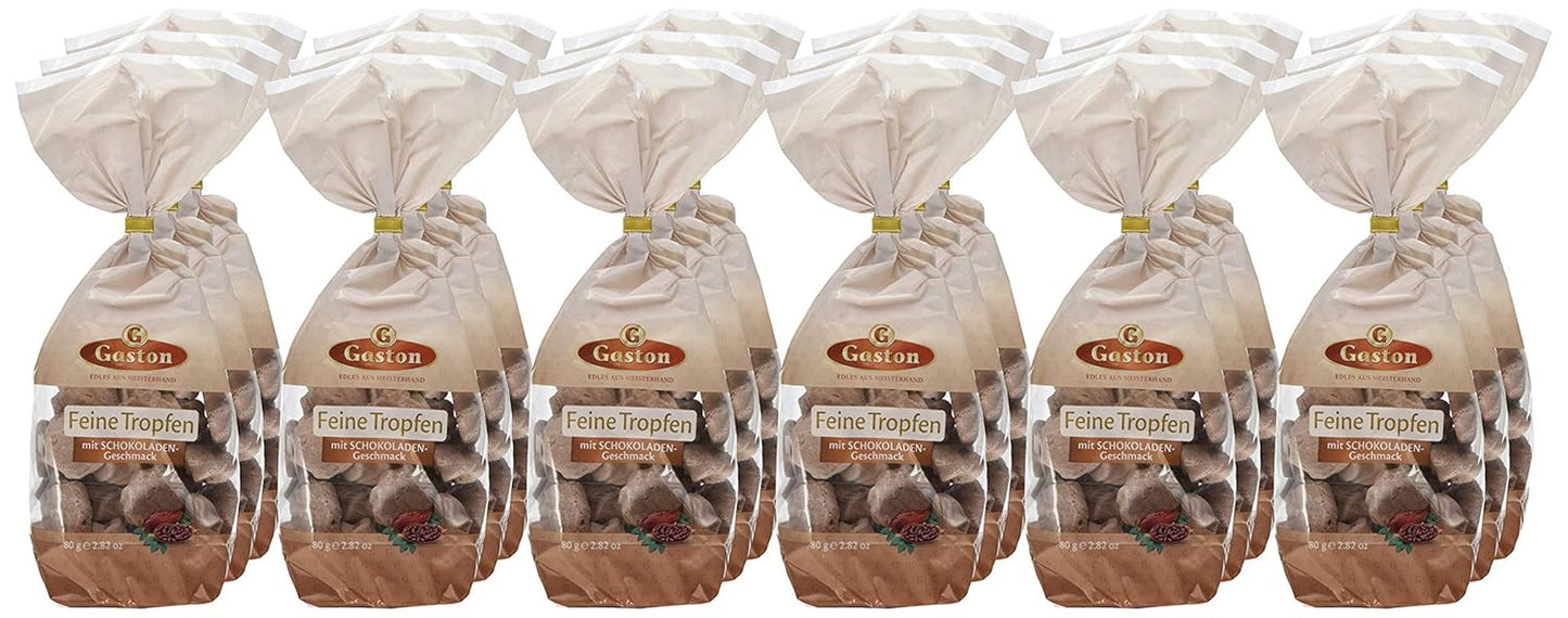 Fijne druppels met chocoladesmaak, verpakking van 18 (18 x 80 g)