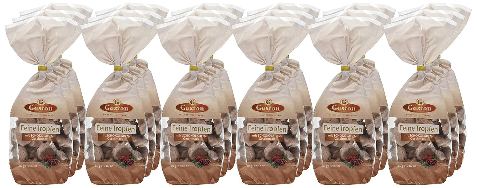 Fijne druppels met chocoladesmaak, verpakking van 18 (18 x 80 g)