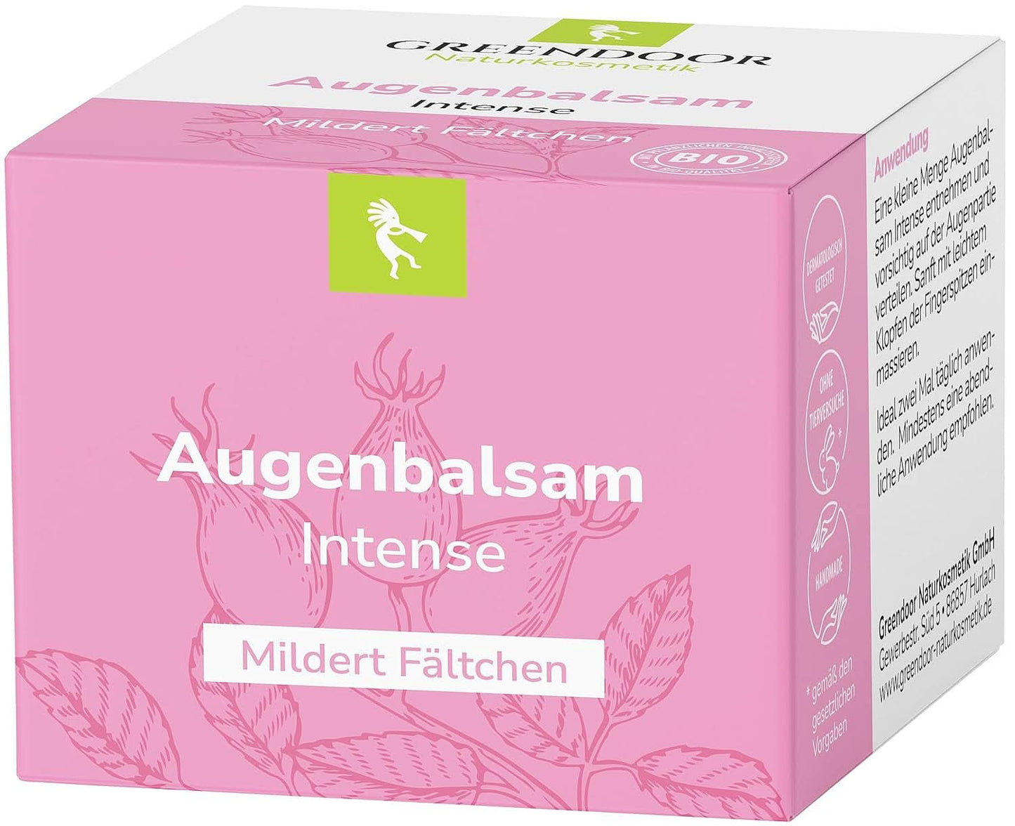 GREENDOOR Oogbalsem Intens 15ml Cosmetica en schoonheid Naty Shop