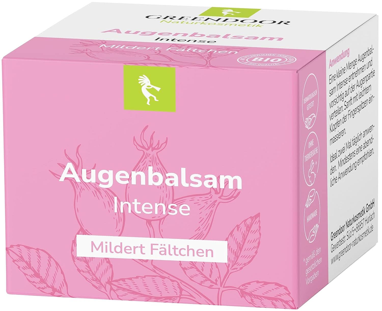 GREENDOOR Oogbalsem Intens 15ml Cosmetica en schoonheid Naty Shop