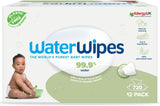Waterdoekjes Plastikvrij, Texturierte Reinigungstücher Für Kleinkinder & Babies, 240 Stück (4 Packungen), 99,9% Wasserbasierte Reinigungstücher, Unperfümiert Für Empfindliche Haut Naty Shop 720 Stück (12Er Pack)