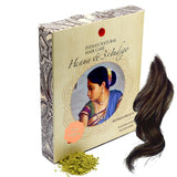 Henna & 3×Indigo - Donker kastanje - Natuurlijke haarkleur - Poeder - 200g Haarverf Naty Shop Standaard titel