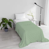 Elegante zomerquilt, gewatteerd, groen, 170 X 250 cm Quilts en quilts Naty Shop Verdino 170X250Cm