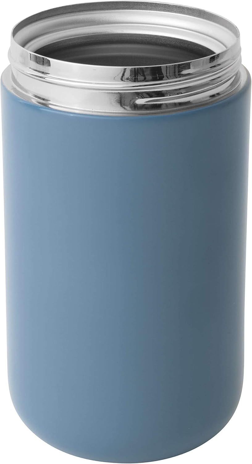 BergHoff isotherme voedselcontainer 0,75 l (thermische container, houdt eten + drinken tot 6 uur warm of koud, gemaakt van roestvrij staal, hittebehoudcontainer, vaatwasmachinebestendig) 3950134 Voedselbewaardozen Naty Shop