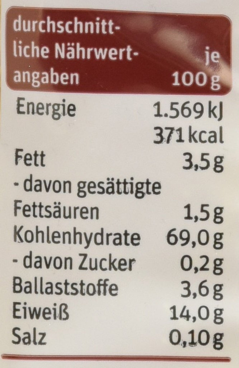 tegut... Eiernoedels, 6 stuks (6 x 250 g)