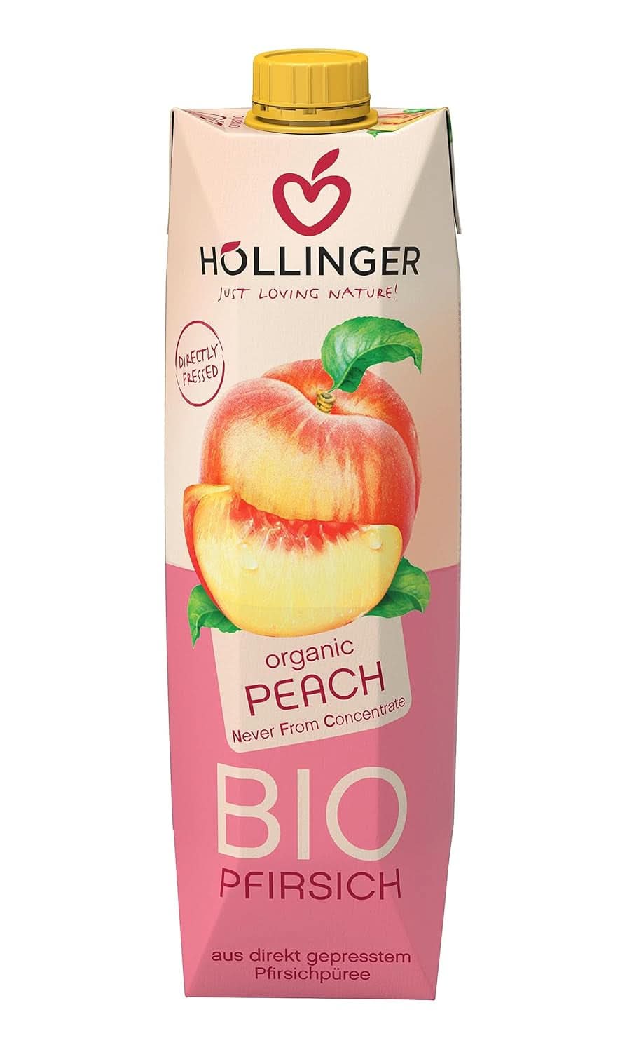 BIO Perzik, 1 liter Alcoholvrije dranken Naty Shop