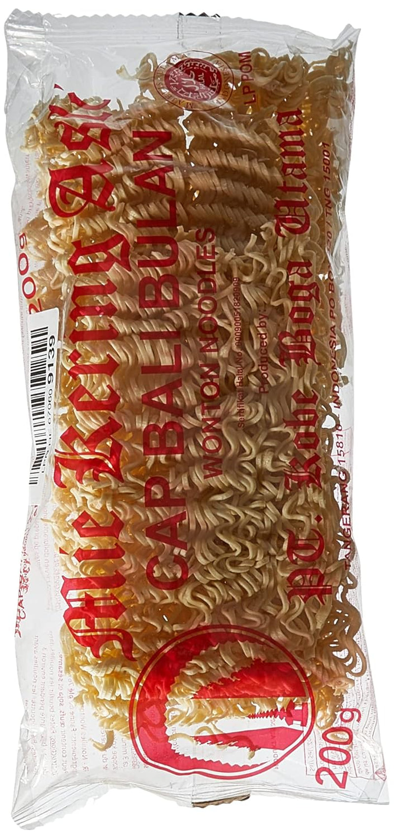 Mie Kering Asli Wonton-noedels, 200 g
