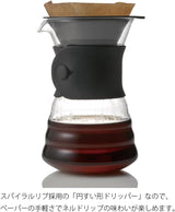 VDD-02B VD 700 ml V60 Karaf met lekbak, voor 2-3 kopjes, transparant