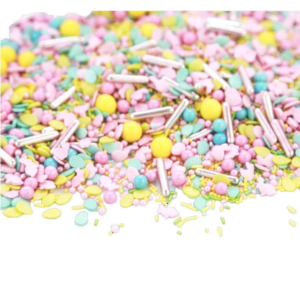 Super Sprinkles, Hoppladihopp, Sprinkles met paasmotieven, 90 gram Naty Shop