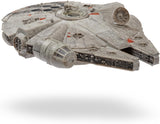 Star Wars Micro Galaxy Squadron SWJ0332 - Millennium Falcon 22,5 cm officieel voertuig met licht, geluid en actiefiguren Naty Shop