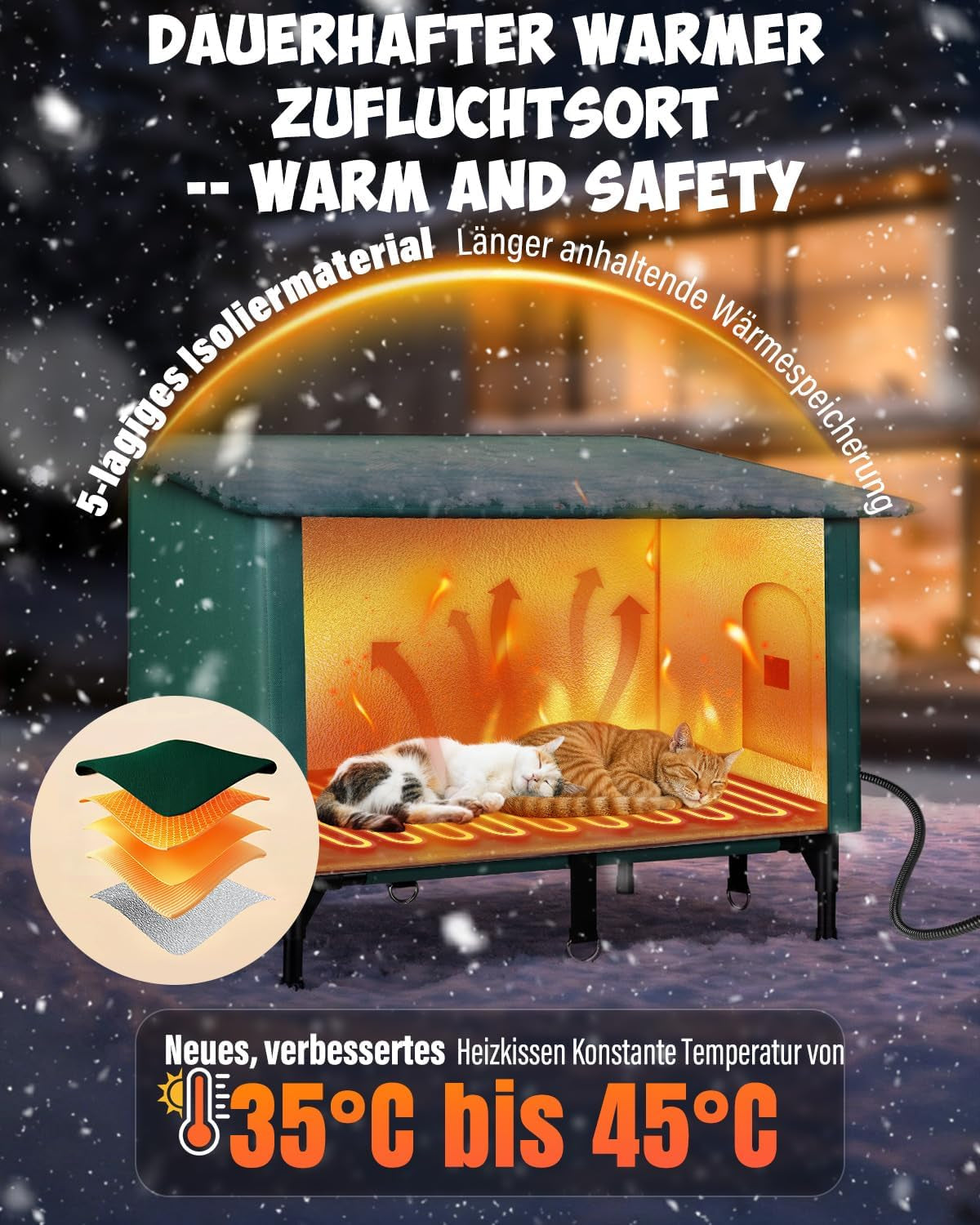 Dekens en meubels, Huisdieren, Grotten & Huizen, Katten, Kattenbedden, Katten - bedden, matrassen