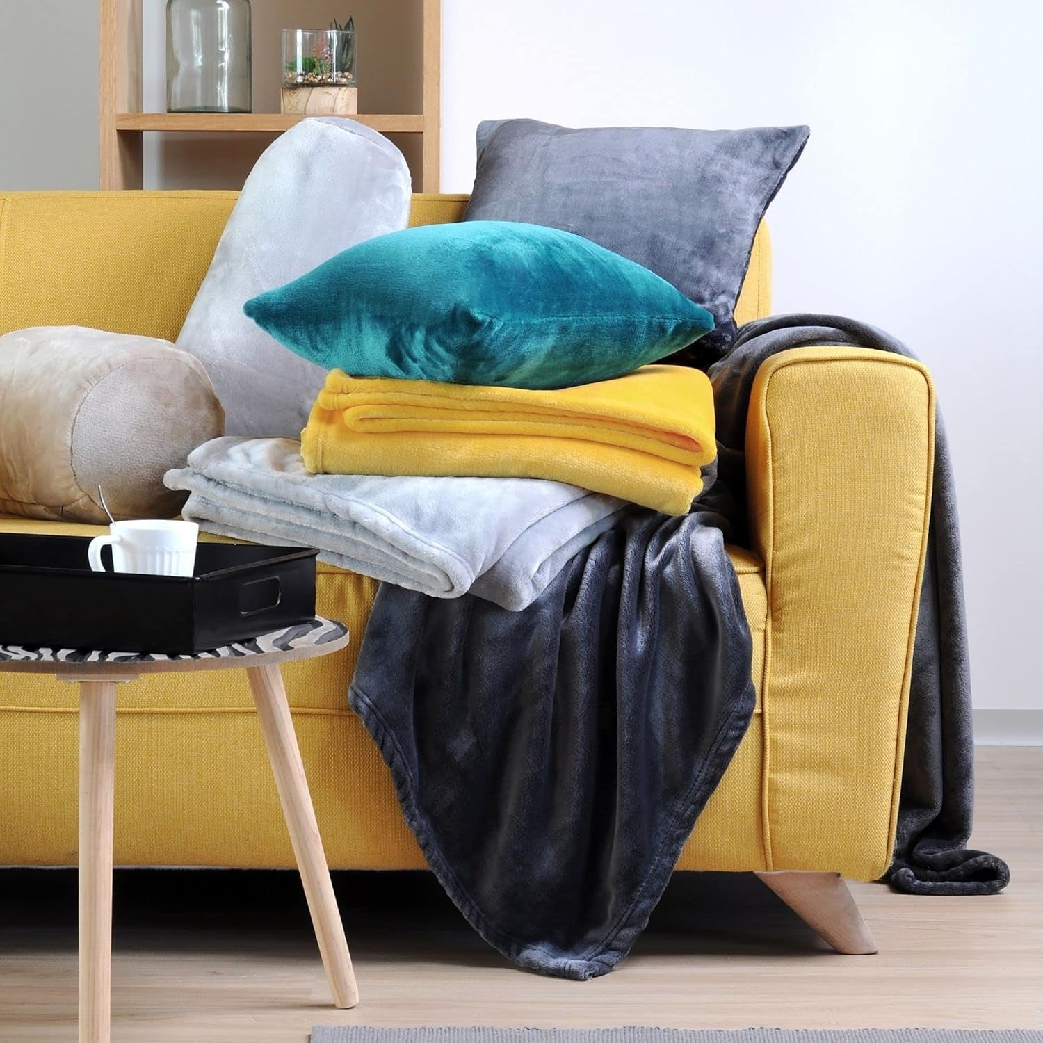Mooie Casa eendknuffel polyester stof 130 X 160 Cm Quilts en quilts Naty Shop