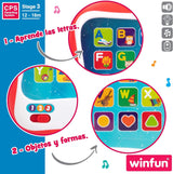 winfun ColorBaby 44256 Leerbakje met licht en geluid Babyspeelgoed Naty Shop