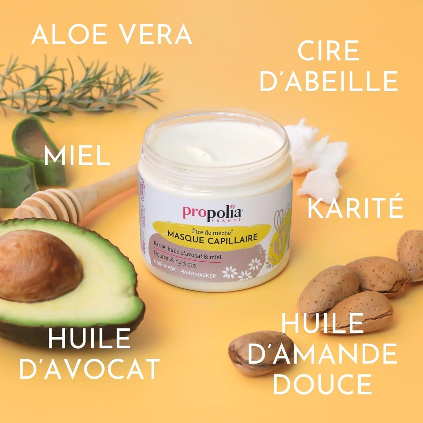 ® Biologisch haarmasker Naty Shop haarmasker