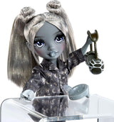 Rainbow High Shadow High Girl's Night - Luna Madison – 28 cm Modepuppe in grijs, grijs haar en outfit met accessoires en kammen – voor kinderen en kinderen vanaf 6 jaar