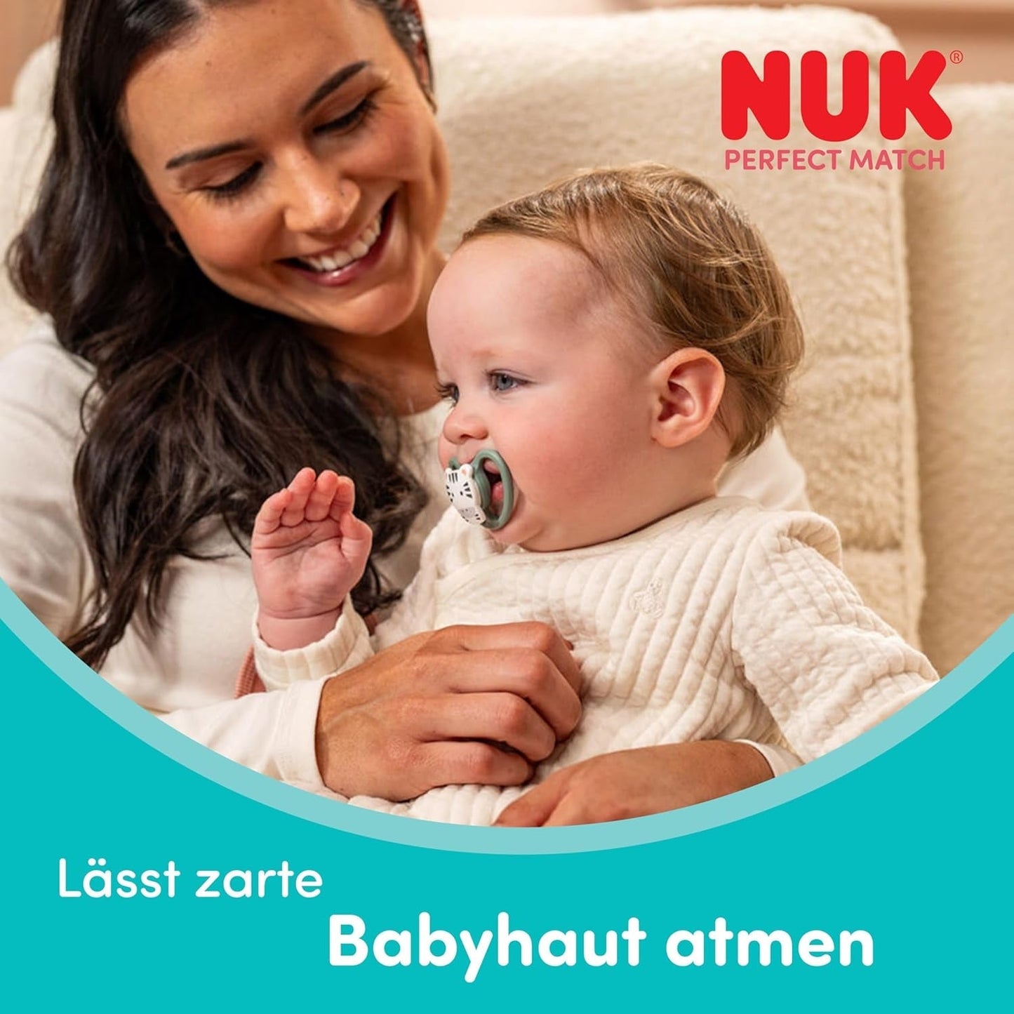 NUK Perfect Match luchtfopspenen voor baby's | 6-18 maanden | Orthodontische fopspenen die de luchtcirculatie bevorderen en huiduitslag door speeksel voorkomen | 95% acceptatie door baby's** | Disney Winnie de Poeh | Pak van 2