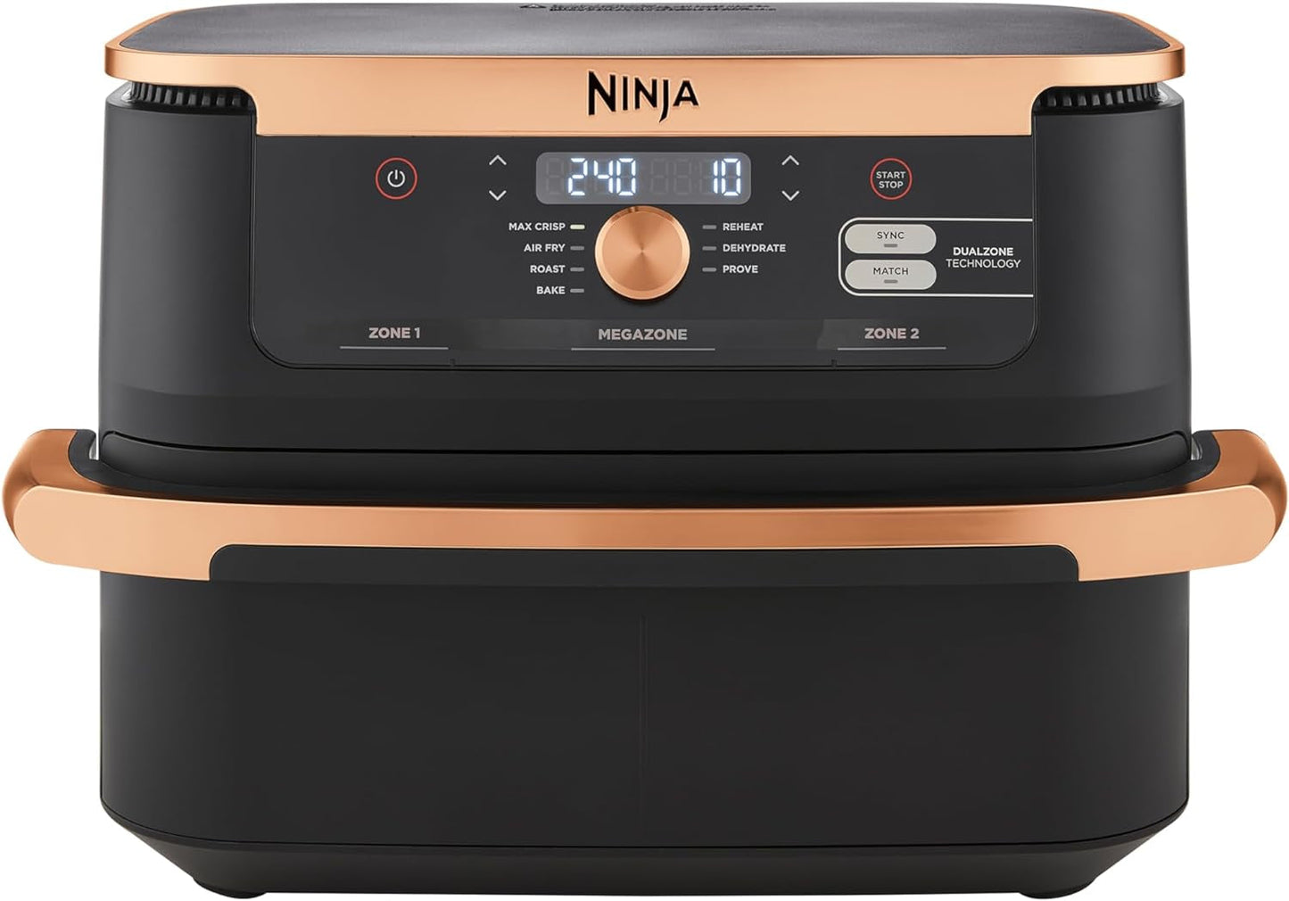 Ninja Foodi Flexdrawer Luchtfriteuse met twee zones, AF500EUCP Apparaten Naty Shop Standaardtitel