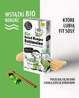 Fettuccine Konjac Shirataki Biologisch 80g - Calorie- en koolhydraatarm, glutenvrij, koolhydraatarm, geschikt voor keto-diëten, met tapiocameel
